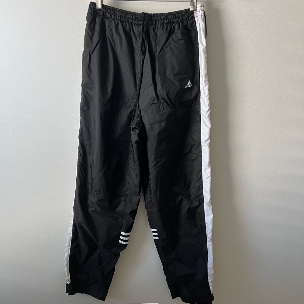 Adidas 90’s three stripe lines nylon track pants M